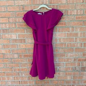 Maurice’s Pink Flutter Sleeve Dress